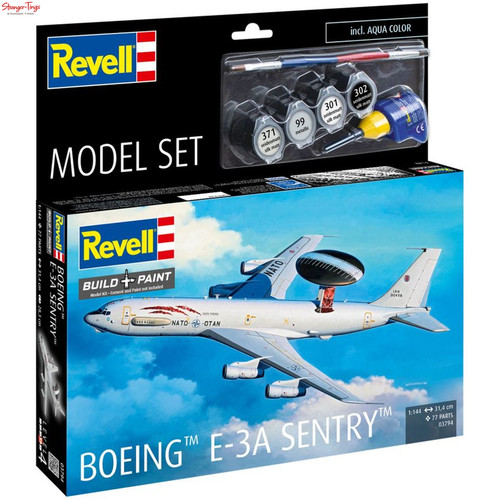 Revell boeing sentry - e-3a,