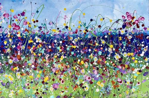 Original abstract acrylic - original,