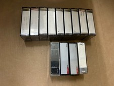 13 X VHS-C 45 Compact VHS EHG Hi-Fi Video Tape Cassettes With Cases Bundle