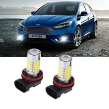 FOR Ford Focus MK3 2011-on LED H11 Fog Light Bulbs 6000k Bright Xenon White Lamp