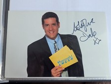 DALE WINTON (Supermarket Sweep ) Genuine Handsigned Photograph SUPERMARKET SWEEP