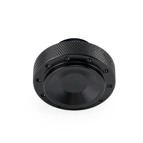 Billet oil filler cap black - oil,