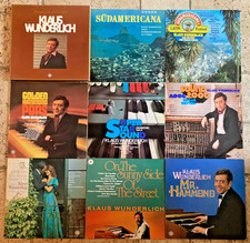 34 x KLAUS WUNDERLICH VINYL LP