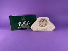 Belleek Oak Mantel Clock