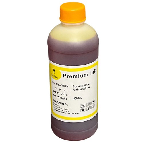 Yellow 500ml printer ciss - 500ml,