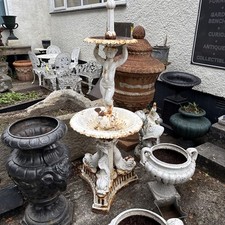 Victorian Cast Iron Fountain