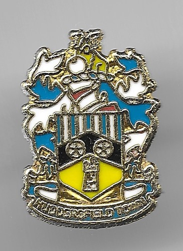Huddersfield town enamel - huddersfield,