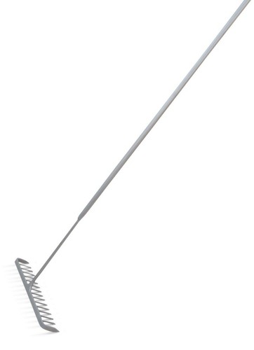 Heavy duty tarmac rake - heavy,