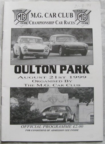 Oulton park aug - oulton, 21