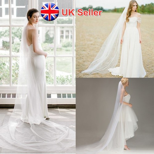 Floor length chapel bridal - floor,