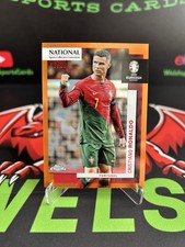 2024 Topps Chrome UEFA NSCC Cristiano Ronaldo Orange Refractor 05/25 SSP