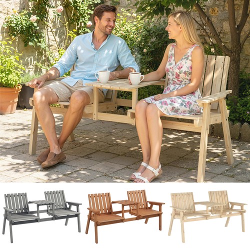 Seater wooden garden - wooden,