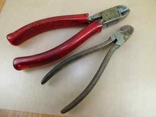 2 CK CEKA Electricians Piano Wire Joint Side Cutting Pliers Made In Germany
