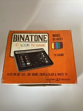 Binatone Colour TV Game Model 01/4931 Vintage Pong Console Untested B145