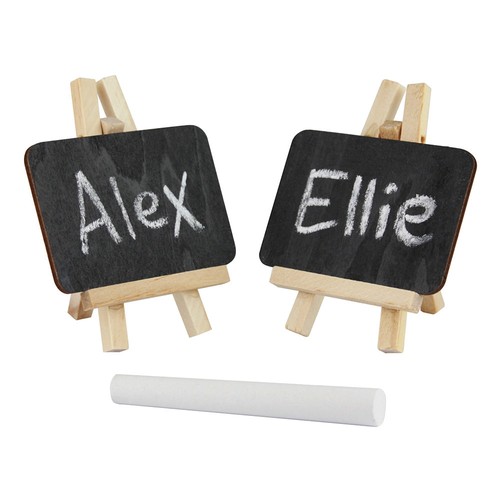 Mini easel black - chalk, board