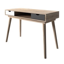 Scandi Oak Desk - Retro Charm