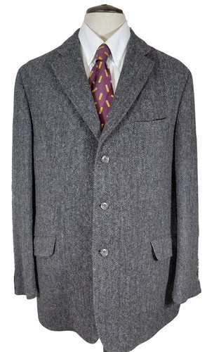 Boden grey herringbone - boden, 44"