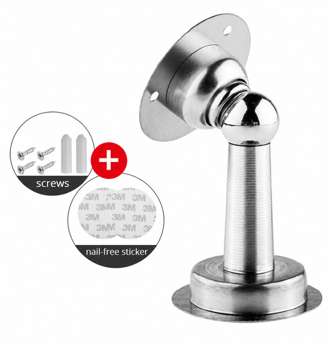Magnetic door stop strong - stop,