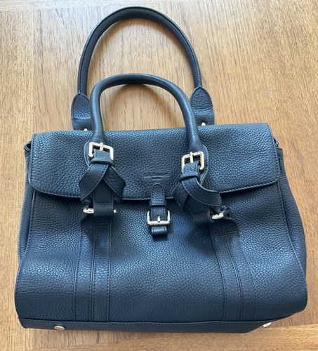 Bennett navy leather - l, bag