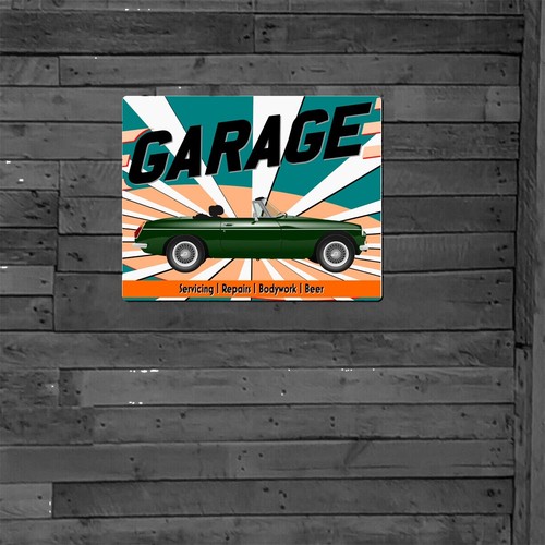 Personalised man cave metal - personalised,