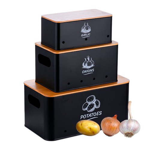 Storage box potato bin - box,