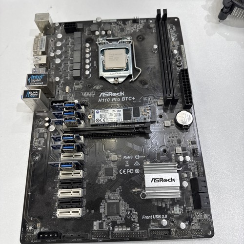 Mainboard asrock h110 pro - h110, btc+