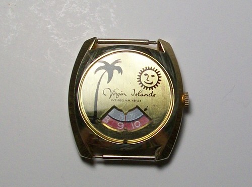 Vintage jump hour watch - vintage,