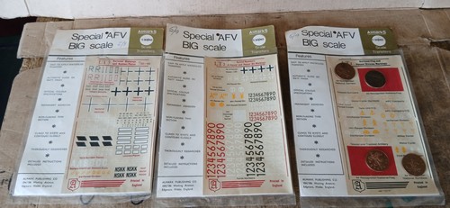 Vintage almarks afv decals - afv,