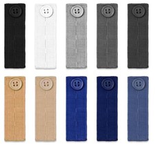 Waist Band Extender Button Trouser Pants Suit Jeans Expander Maternity Skirt K3