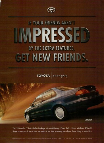 1999 toyota corolla blue - 1999, ce
