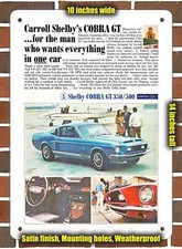 Metal Sign - 1968 Ford Mustang