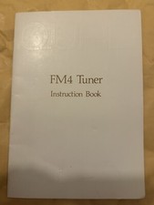 Quad fm4 tuner instruction - quad,