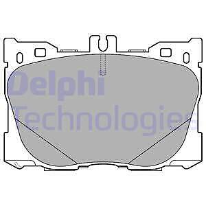 Lp3276 delphi brake pad set - brake,