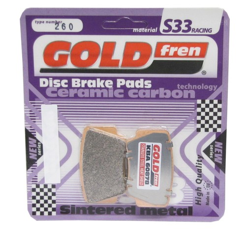 Goldfren s33 brake pads - brake,