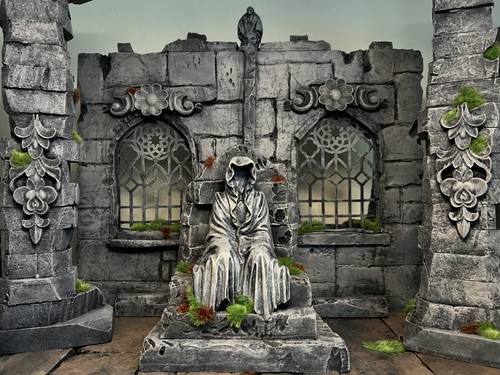 Diorama castle ruins for - castle,