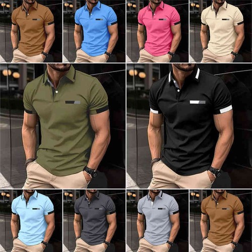 New men colorblock - new, polo