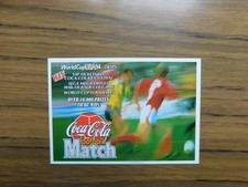  Coca Cola 1994 World Cup USA Scratch Card Football Red & Yellow Strips 