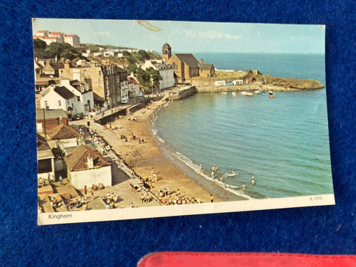 Kinghorn vintage postcard - kinghorn,