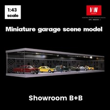 Diecast car showroom - 1:64,