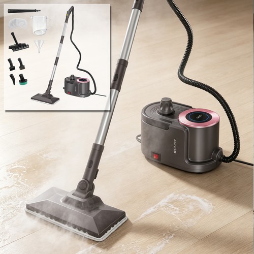Handheld steam cleaner - steam,