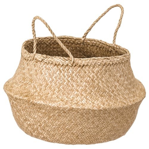 Ikea handwoven seagrass - handwoven,