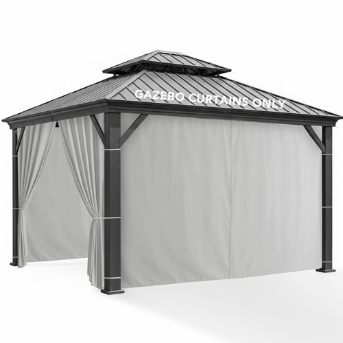Gazebo curtains outdoor - gazebo,