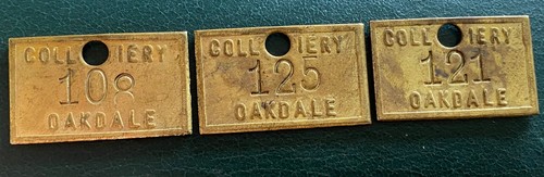 Oakdale colliery brass - oakdale,