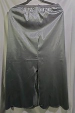 Vintage Black Taffeta Half