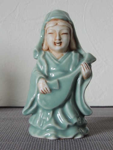 Vintage oriental japanese lady - vintage,