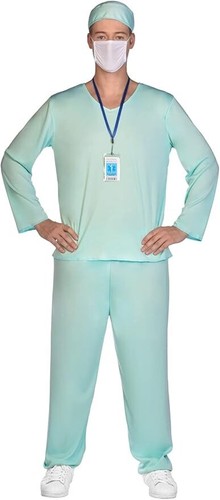 Amscan doctor scrubs fancy - doctor,