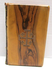 Holy Bible Olive Wood Cover Jerusalem, King James Version Limited Ed 1943