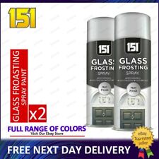 2x 151 Glass Frosting Spray