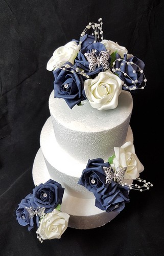 Wedding flowers cake - wedding,