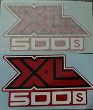 Honda xl500 xl500s side panel - xl500,